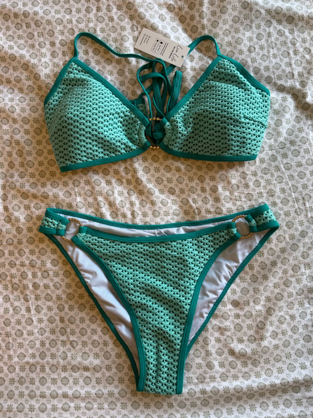 Cupshe Turquoise Bikini